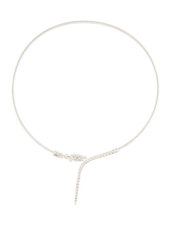 Necklace 14K 2.11ctw Diamond Snake Collar Necklace