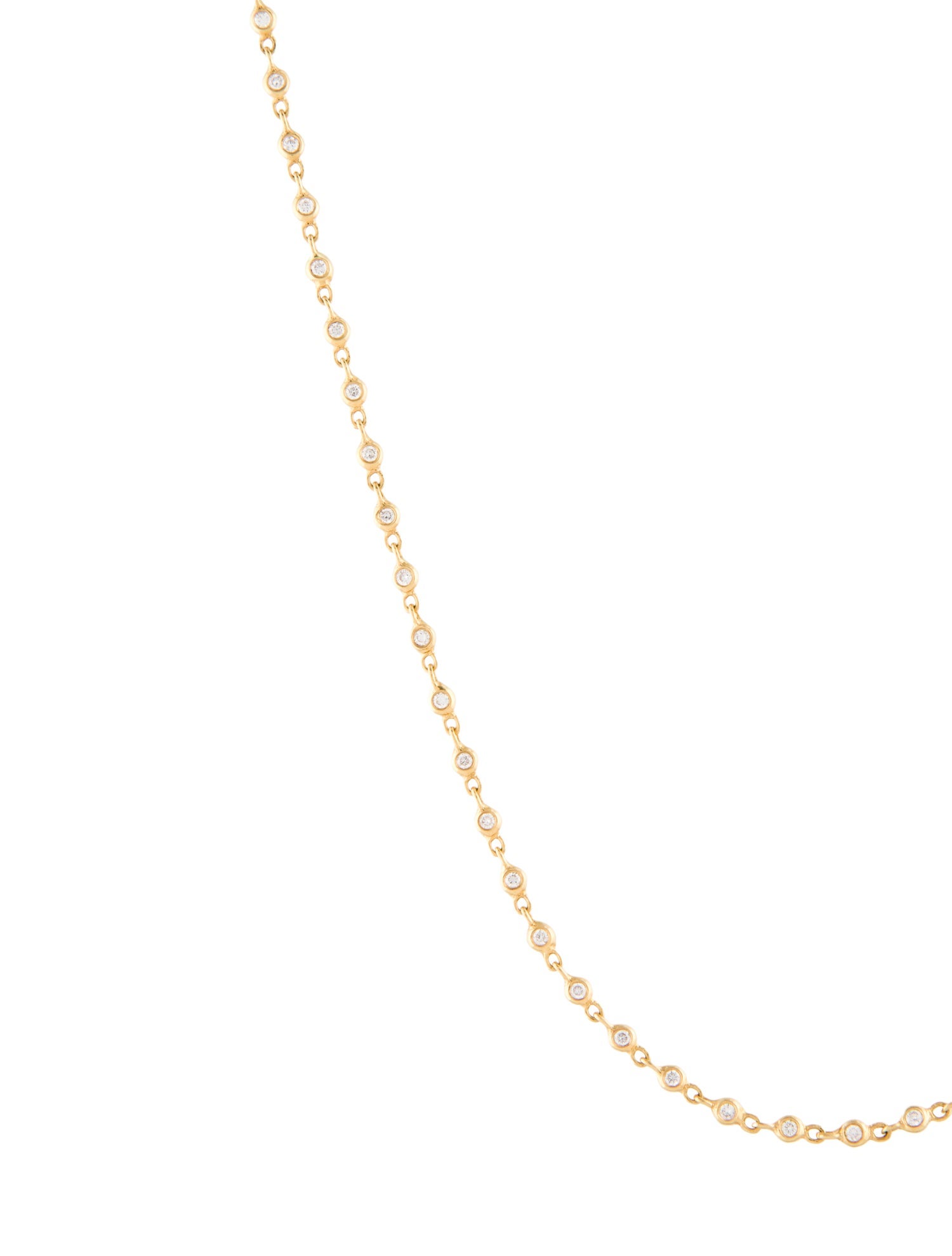 Necklace 18K Diamond Link