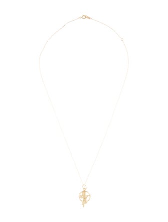 Necklace 14K Angel Pendant Necklace