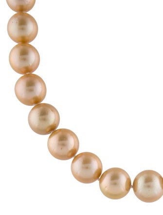 Necklace 14K Dyed Pearl Strand Necklace