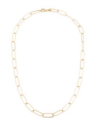 Necklace 14K Oval Link Chain Necklace