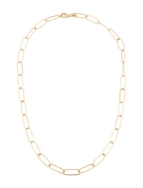 Necklace 14K Oval Link Chain Necklace