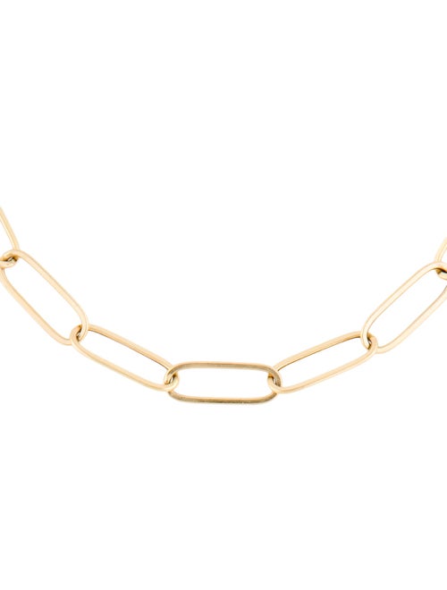 Necklace 14K Oval Link Chain Necklace