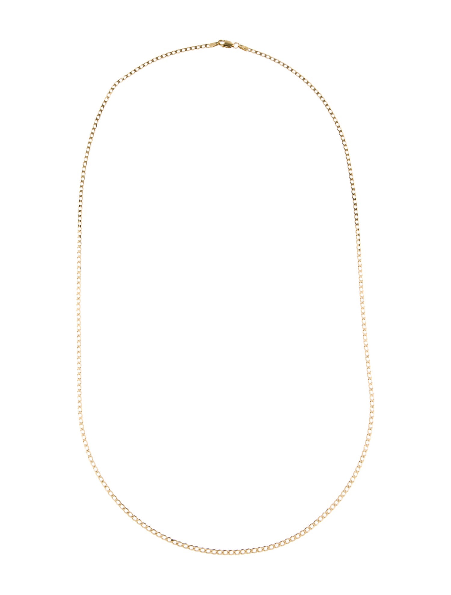 Necklace 14K Curb Chain