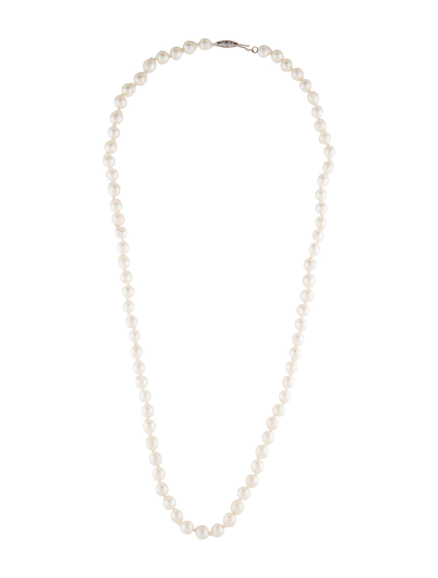 Necklace 14K Pearl Bead Strand
