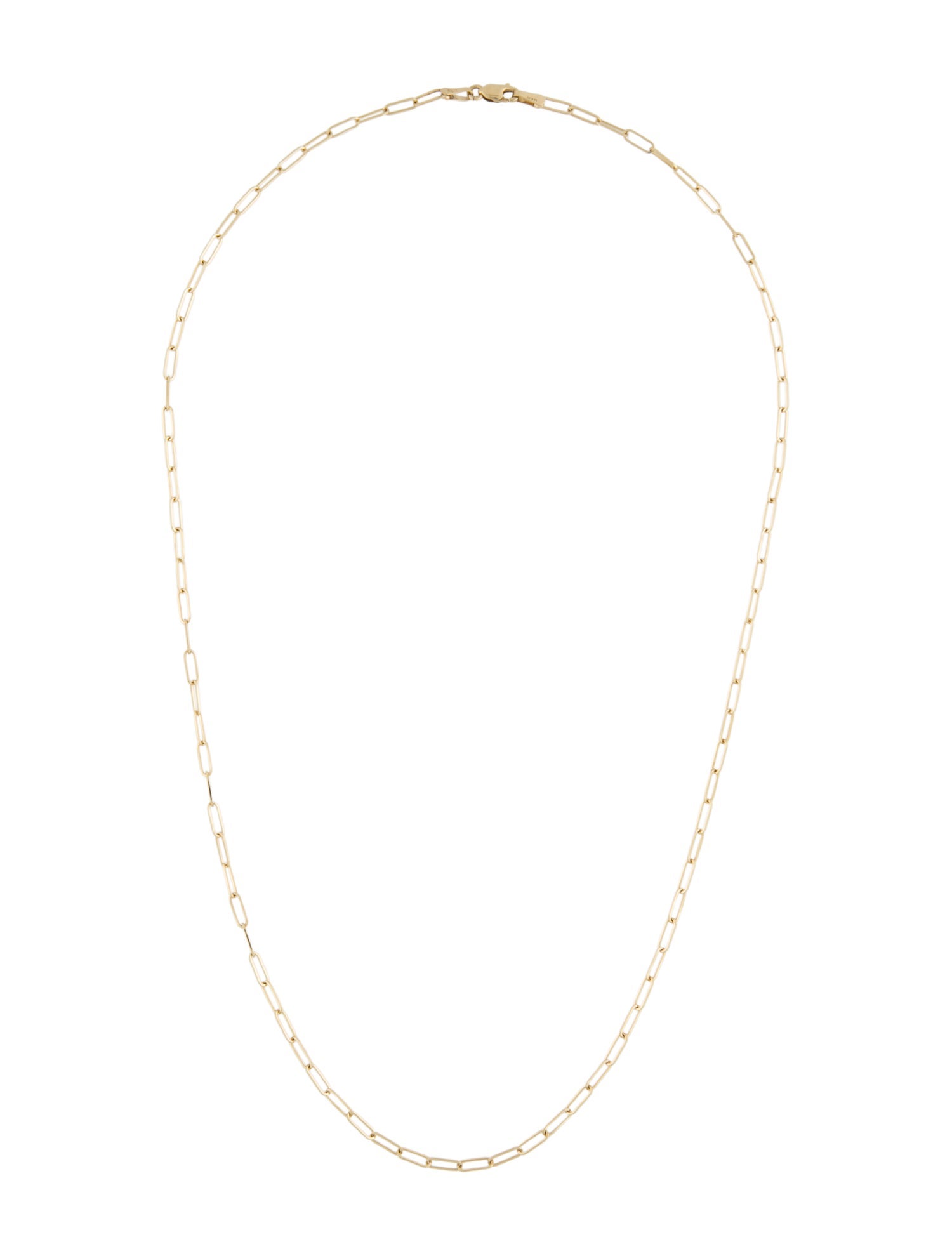 Necklace 14k Paperclip Chain