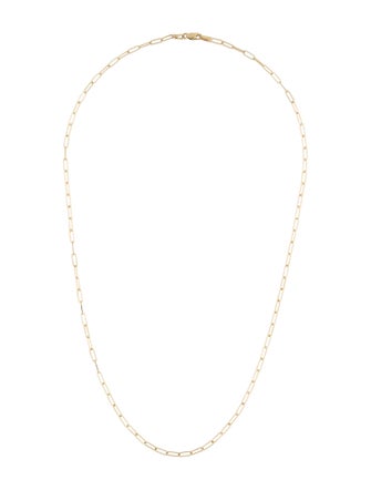 Necklace 14k Paperclip Chain Necklace