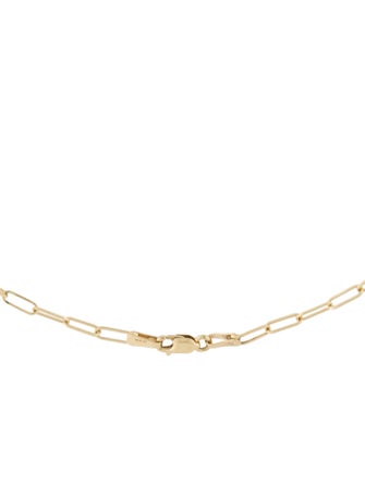 Necklace 14k Paperclip Chain Necklace