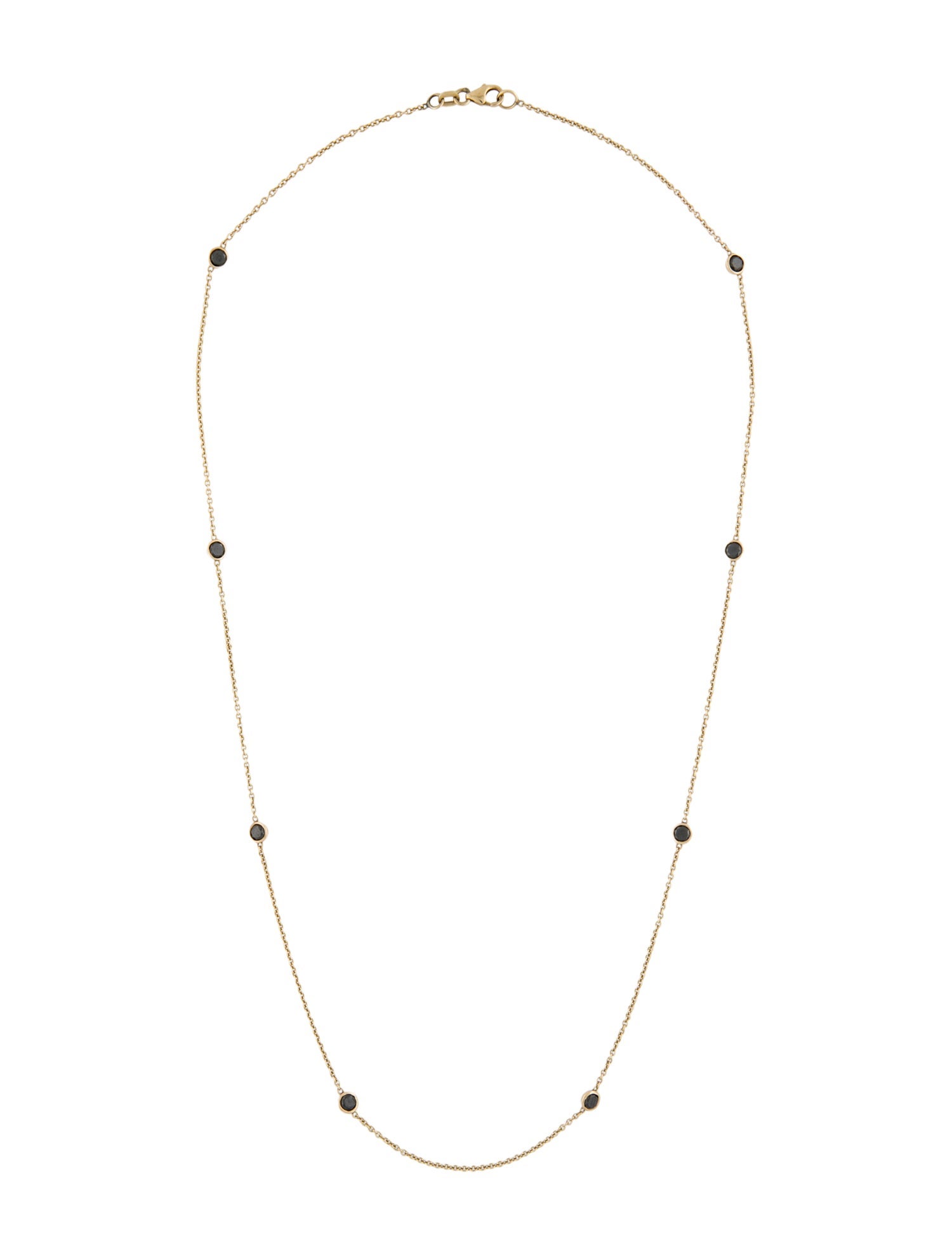 Necklace 14K Diamond Station