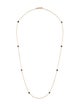 Necklace 14K Diamond Station Necklace