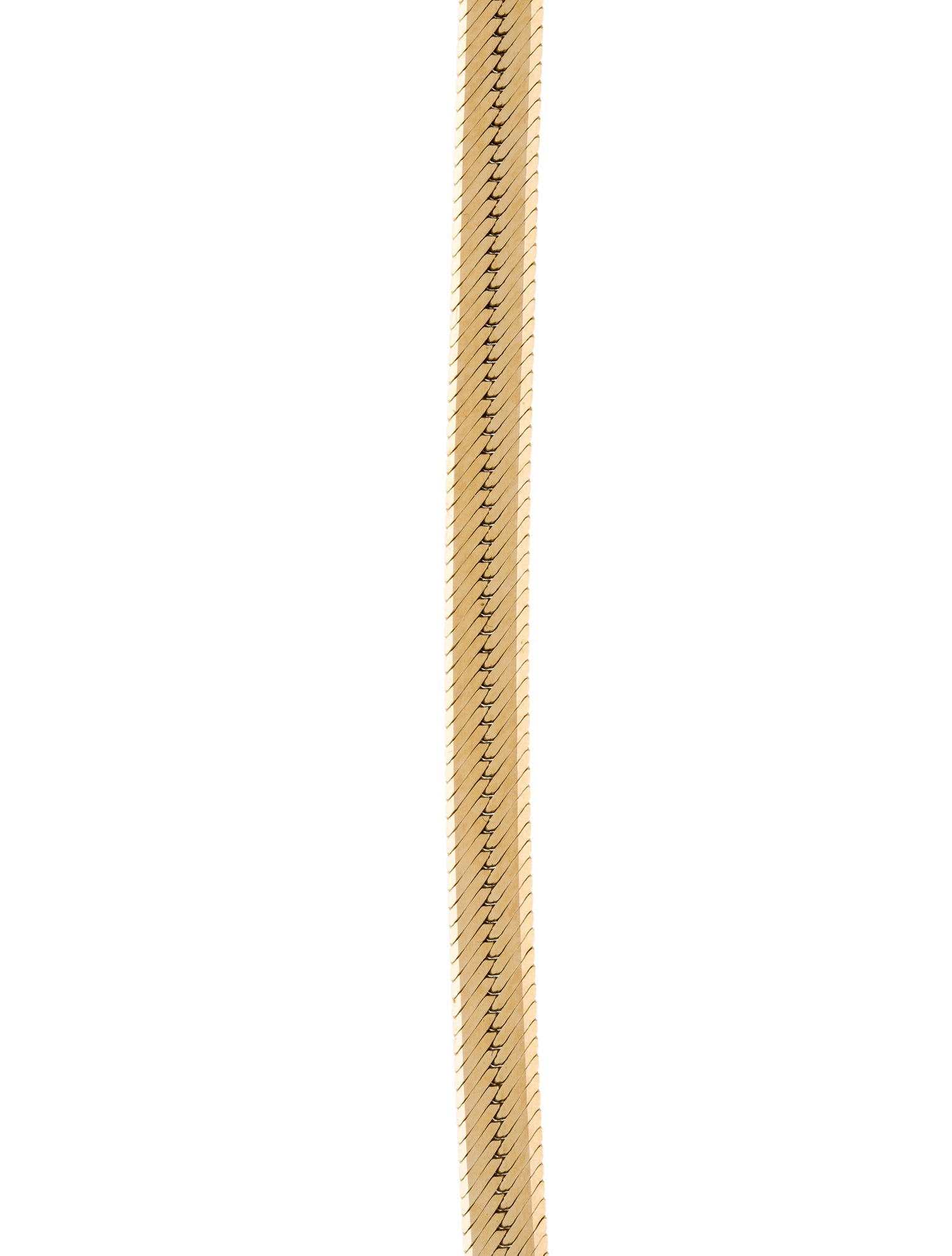 Necklace 14K Herringbone Link Chain