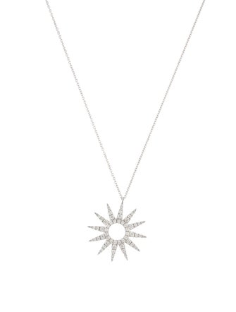 Necklace 18K Diamond Pendant Necklace