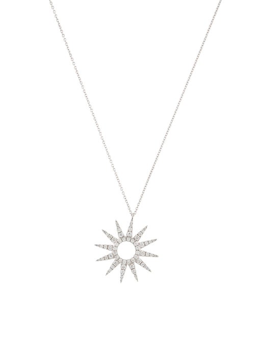 Necklace 18K Diamond Pendant Necklace