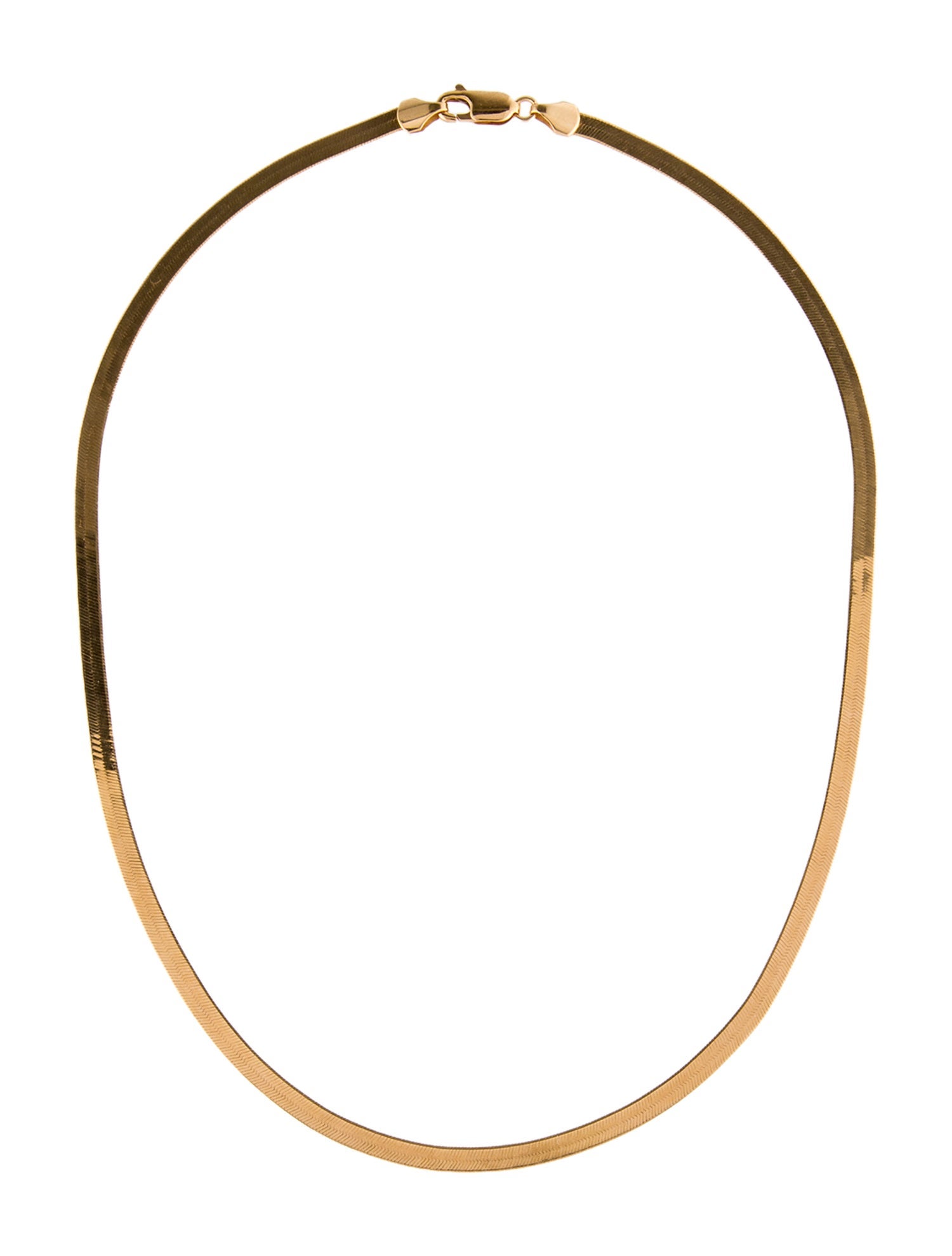 Necklace 18K Snake Chain Link