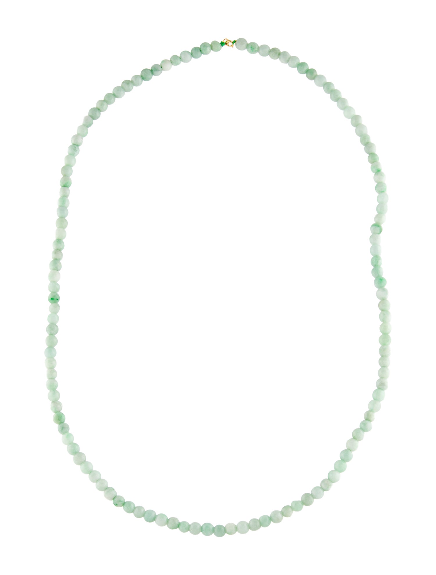 Necklace 18K Jadeite Bead