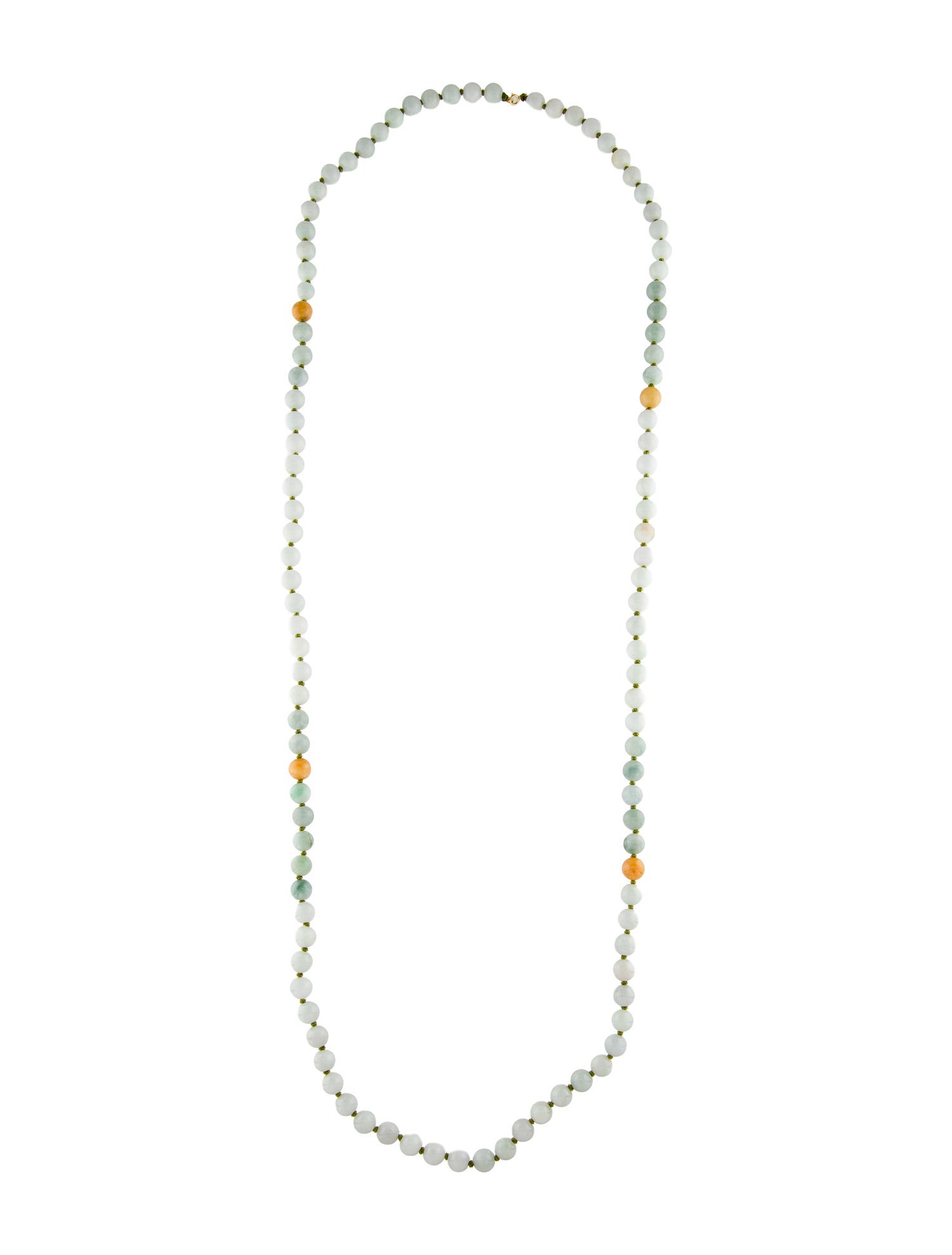 Necklace 18K Jadeite Bead