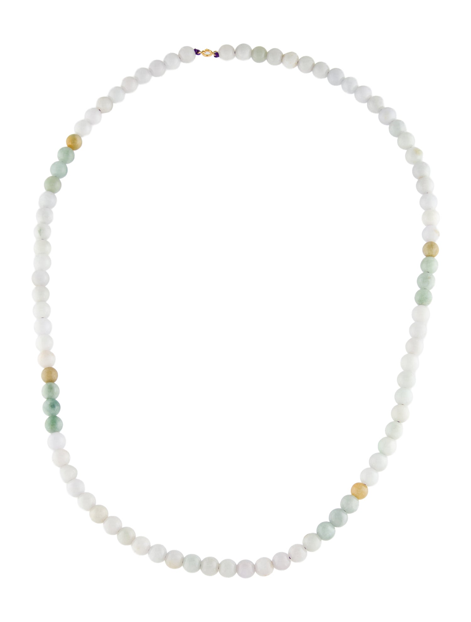 Necklace 18K Jadeite Bead