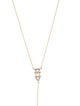 Necklace 14K Diamond Lavalier Necklace