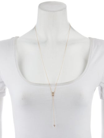 Necklace 14K Diamond Lavalier Necklace