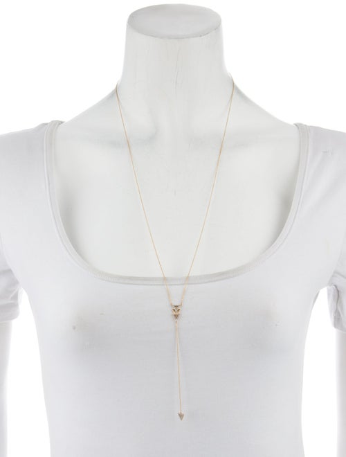 Necklace 14K Diamond Lavalier Necklace