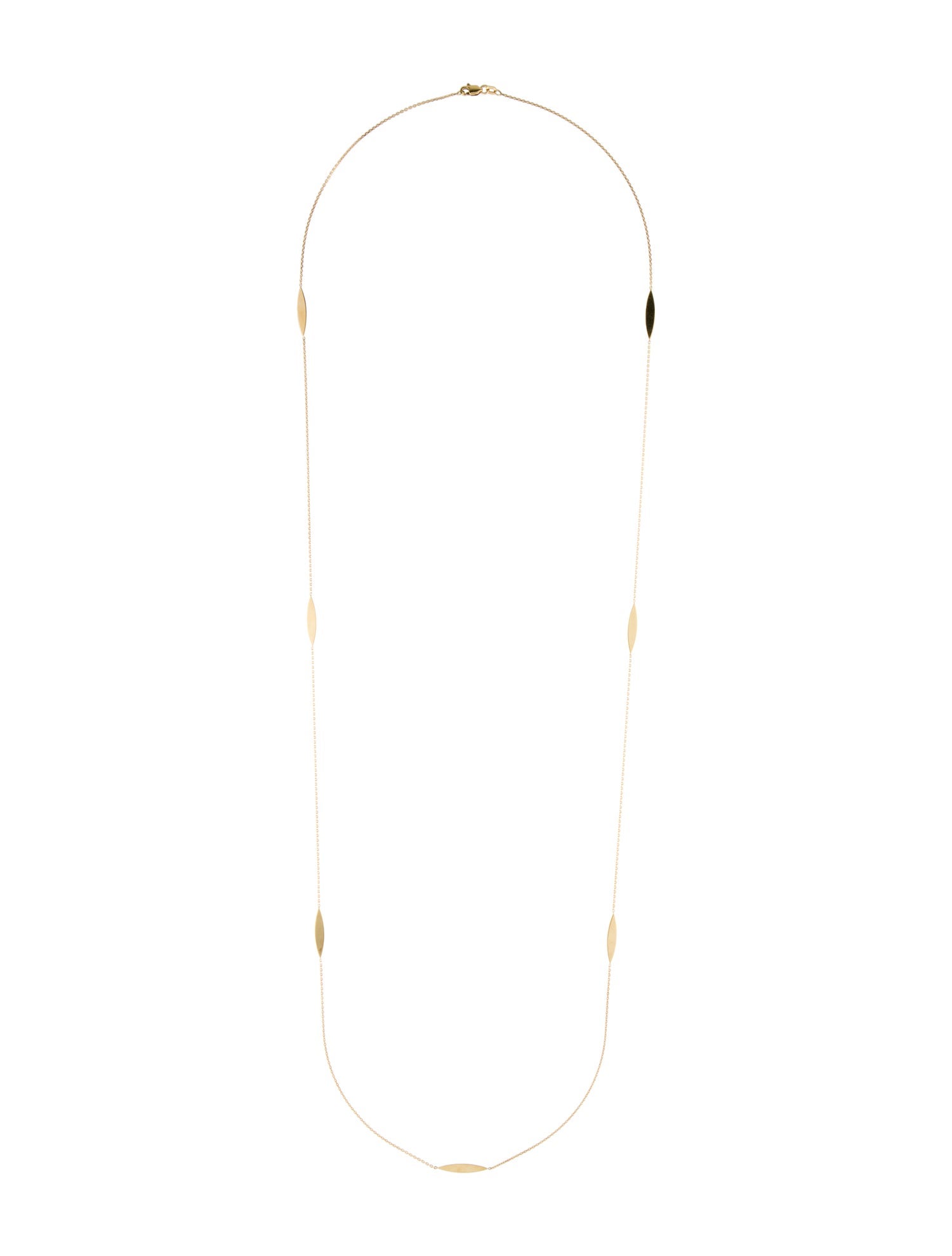 Necklace 14K Station