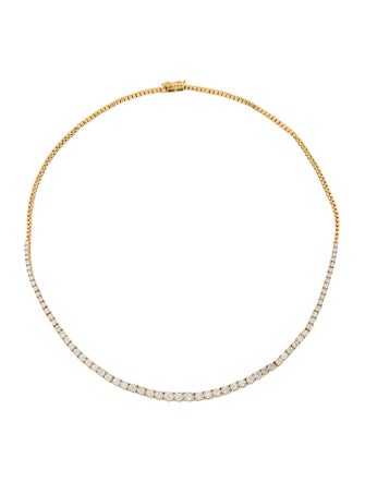 Necklace 18K 1.88ctw Diamond Graduated Collar Necklace