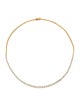 Necklace 18K 1.88ctw Diamond Graduated Collar Necklace