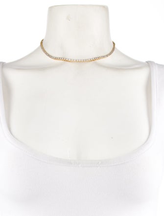 Necklace 18K 1.88ctw Diamond Graduated Collar Necklace