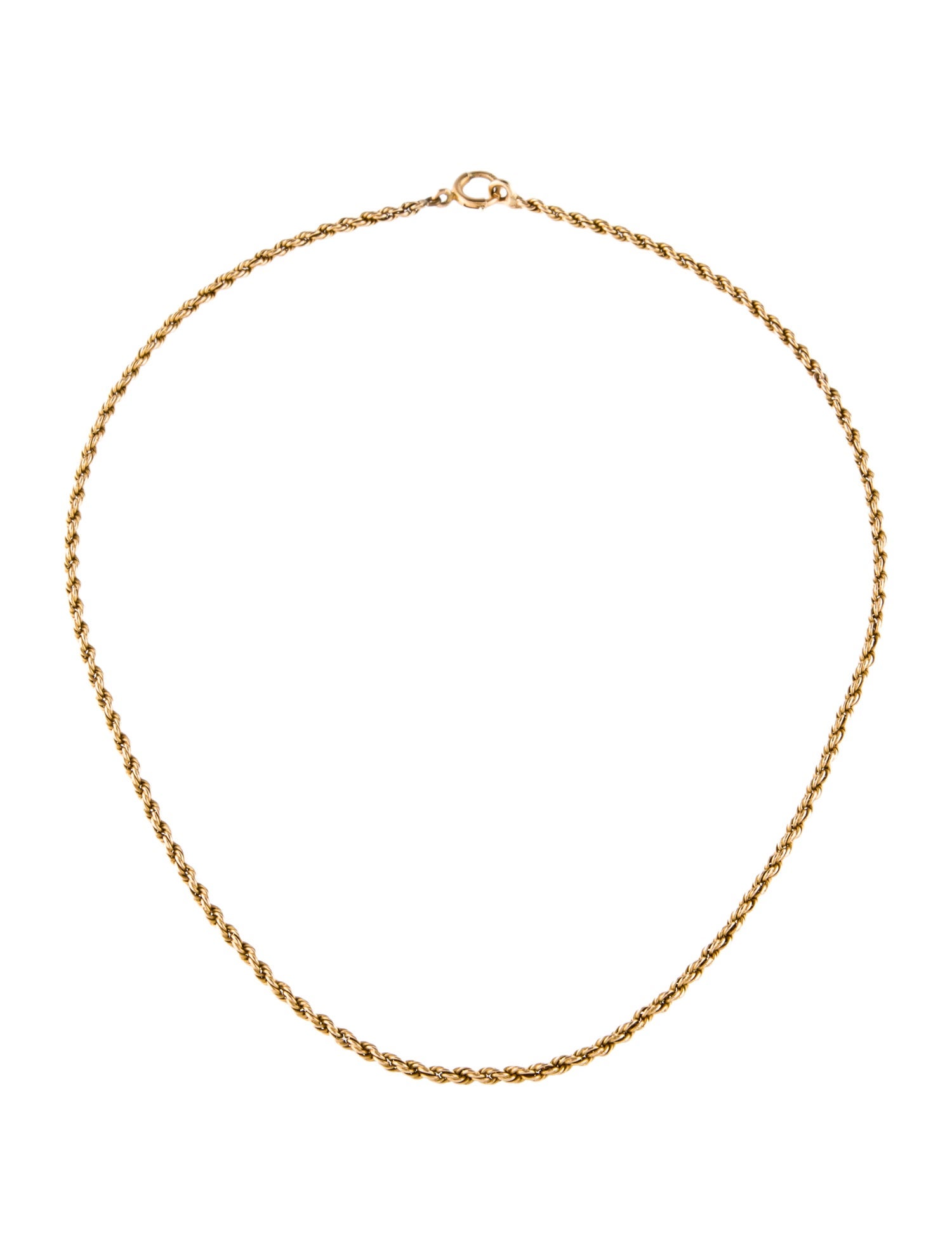Necklace 14K Rope Chain