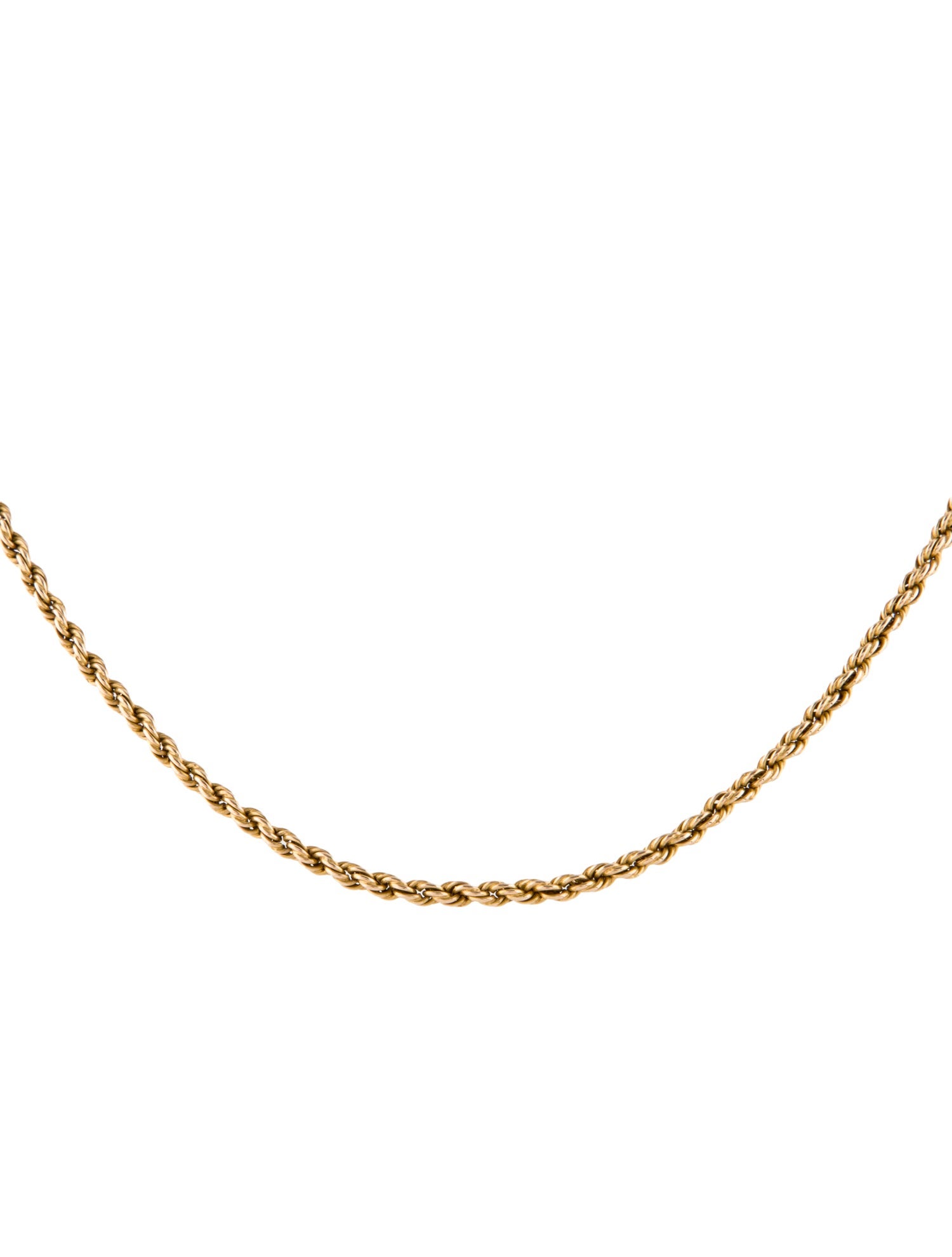 Necklace 14K Rope Chain