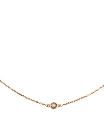 Necklace 14K Diamond Station Necklace