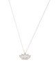Necklace 18K Diamond Pendant Necklace