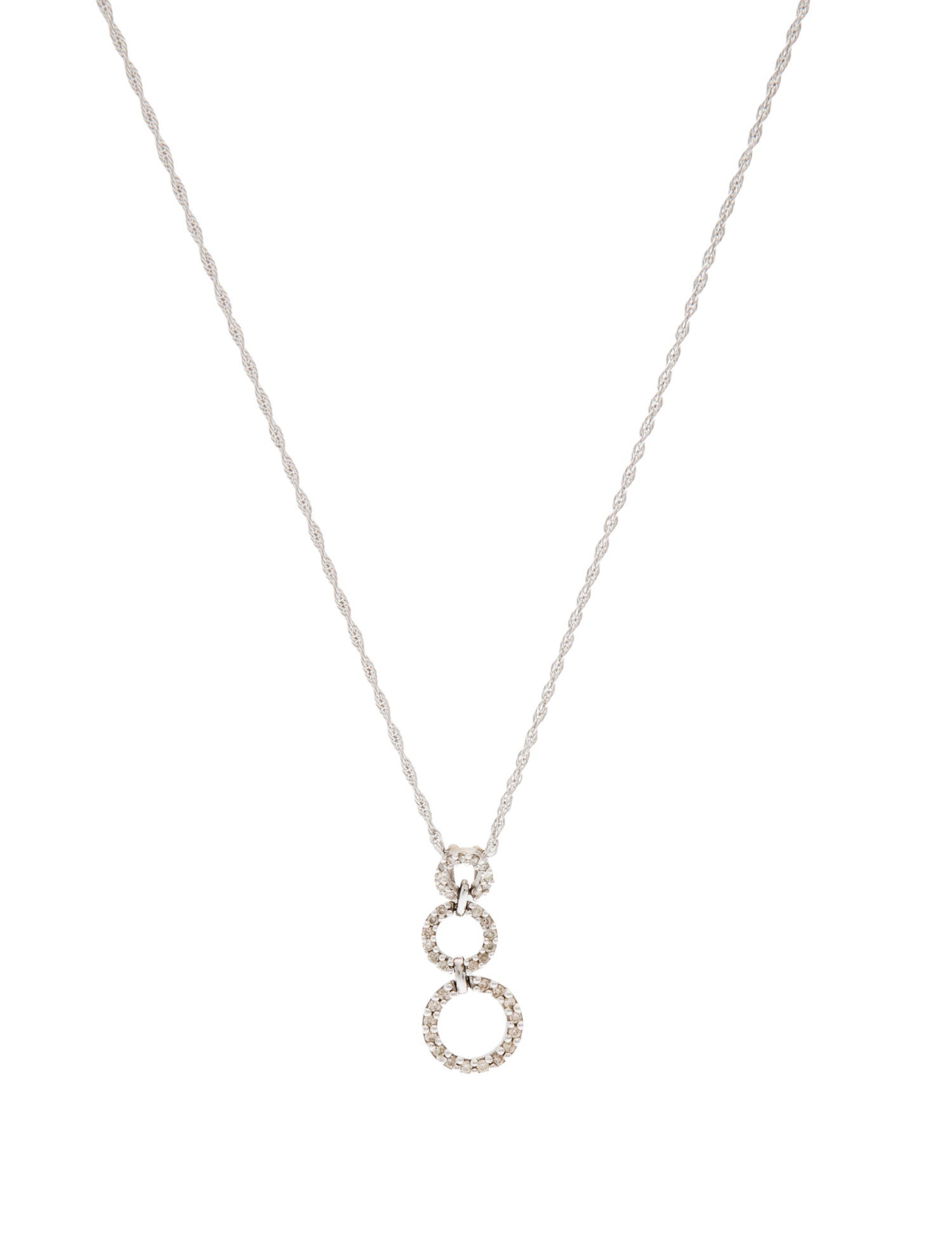 Necklace 14K Diamond Pendant