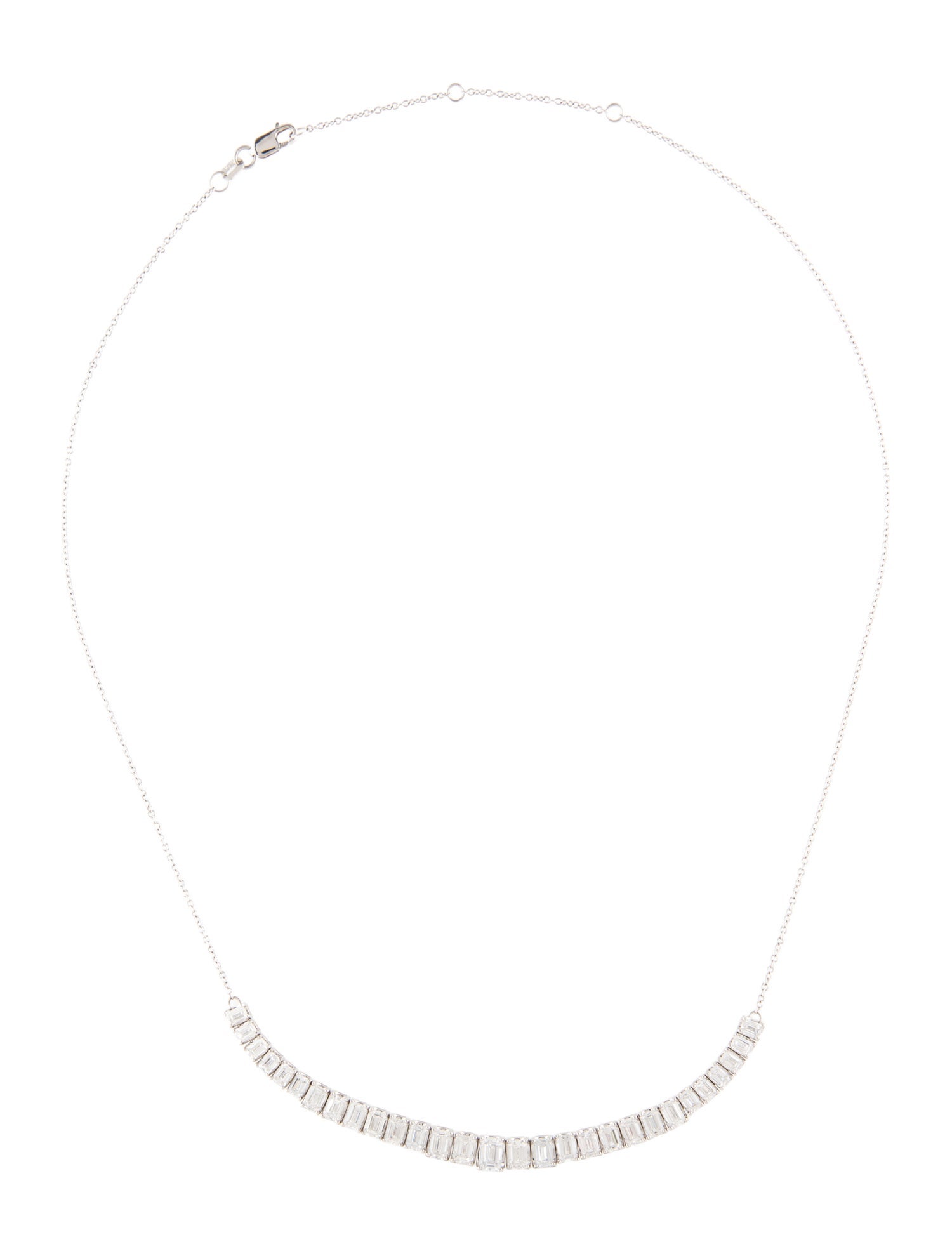Necklace 14K 5.00ctw Lab-Grown Diamond Collar Necklace