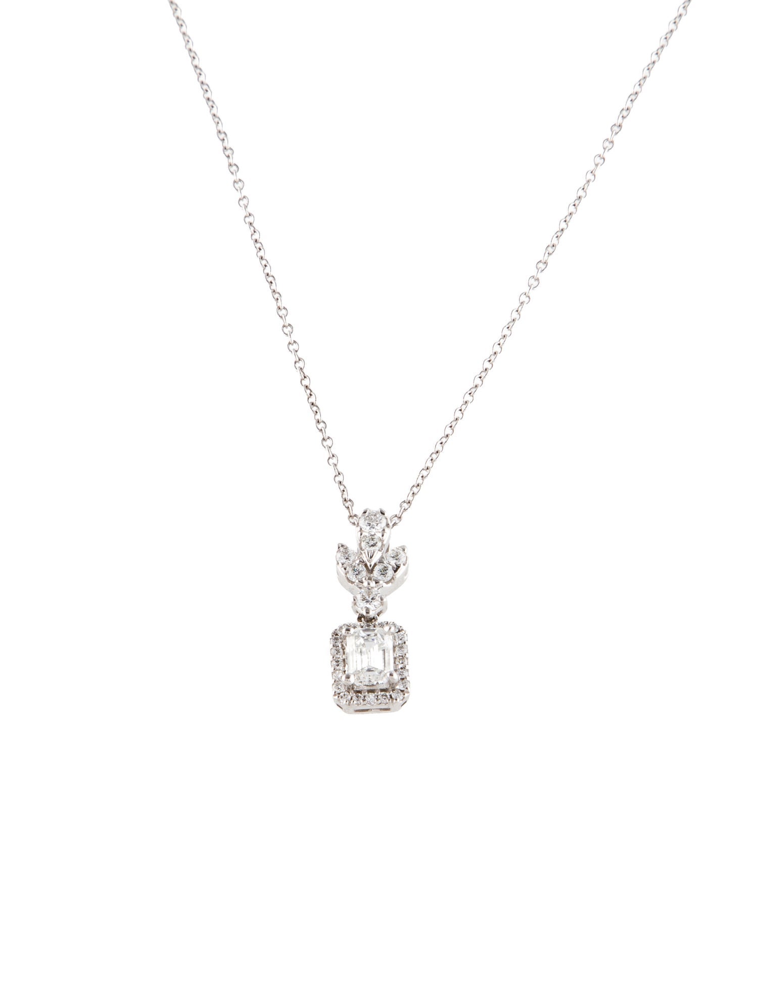 Necklace 14K Diamond Pendant