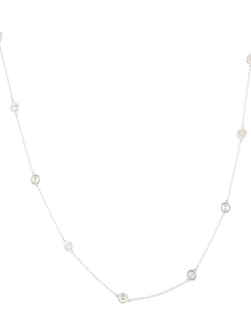 Necklace 14K 2.00ctw Diamond Station Necklace