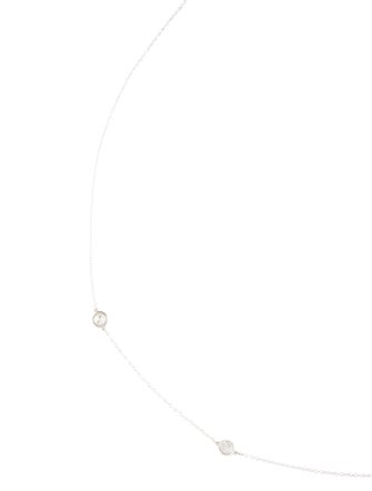 Necklace 14K 1.04ctw Diamond Station Necklace