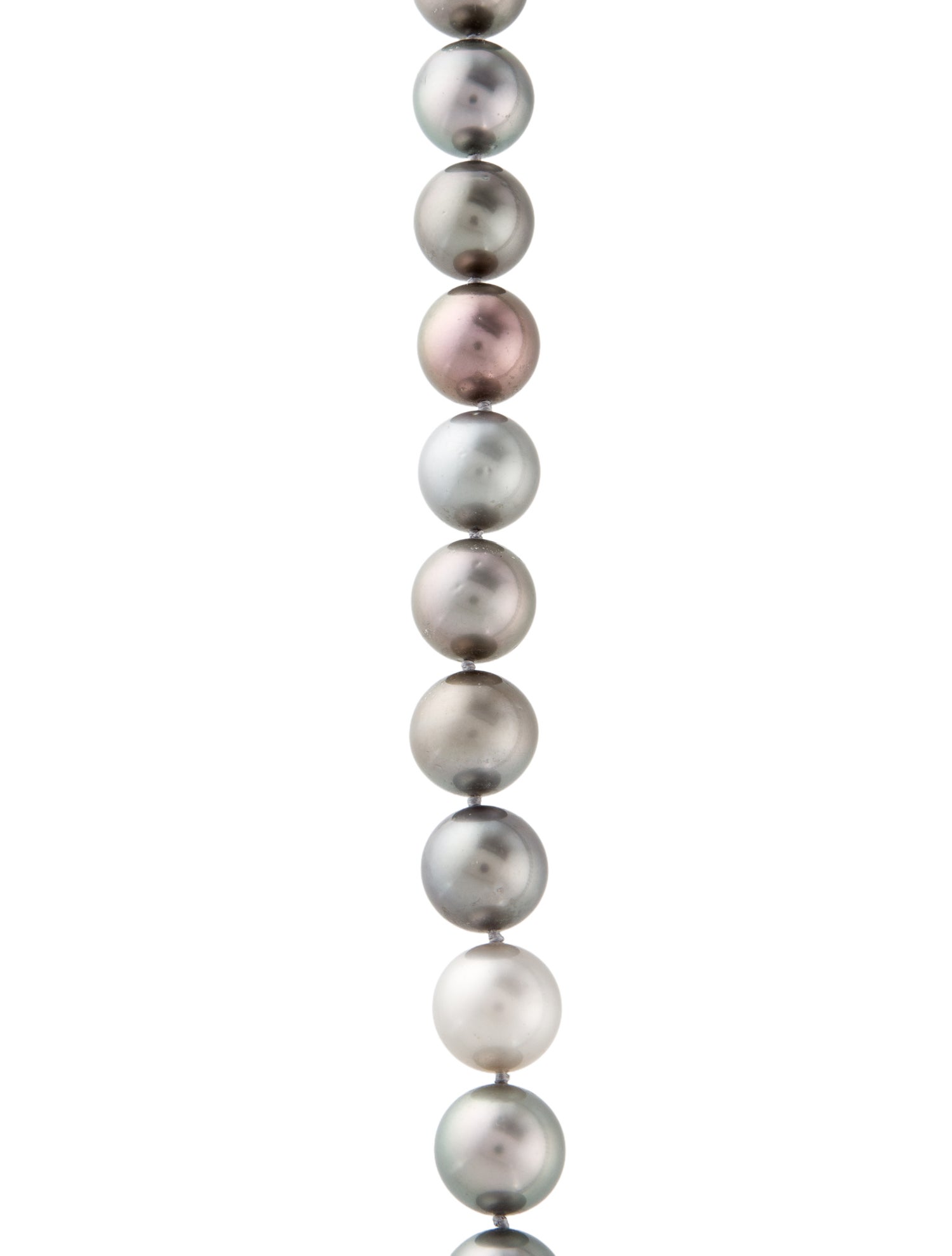 Necklace 18K Pearl & 2.79ctw Diamond Strand Necklace
