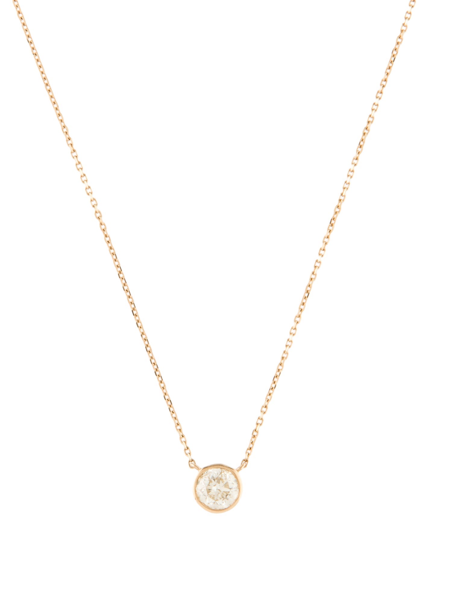 Necklace 14K Diamond Pendant