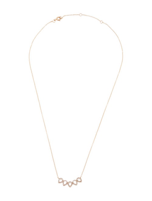 Necklace 14K Moonstone labradorite & Diamond Pendant Necklace