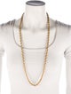 Necklace 14K Fancy Link Long Chain Necklace