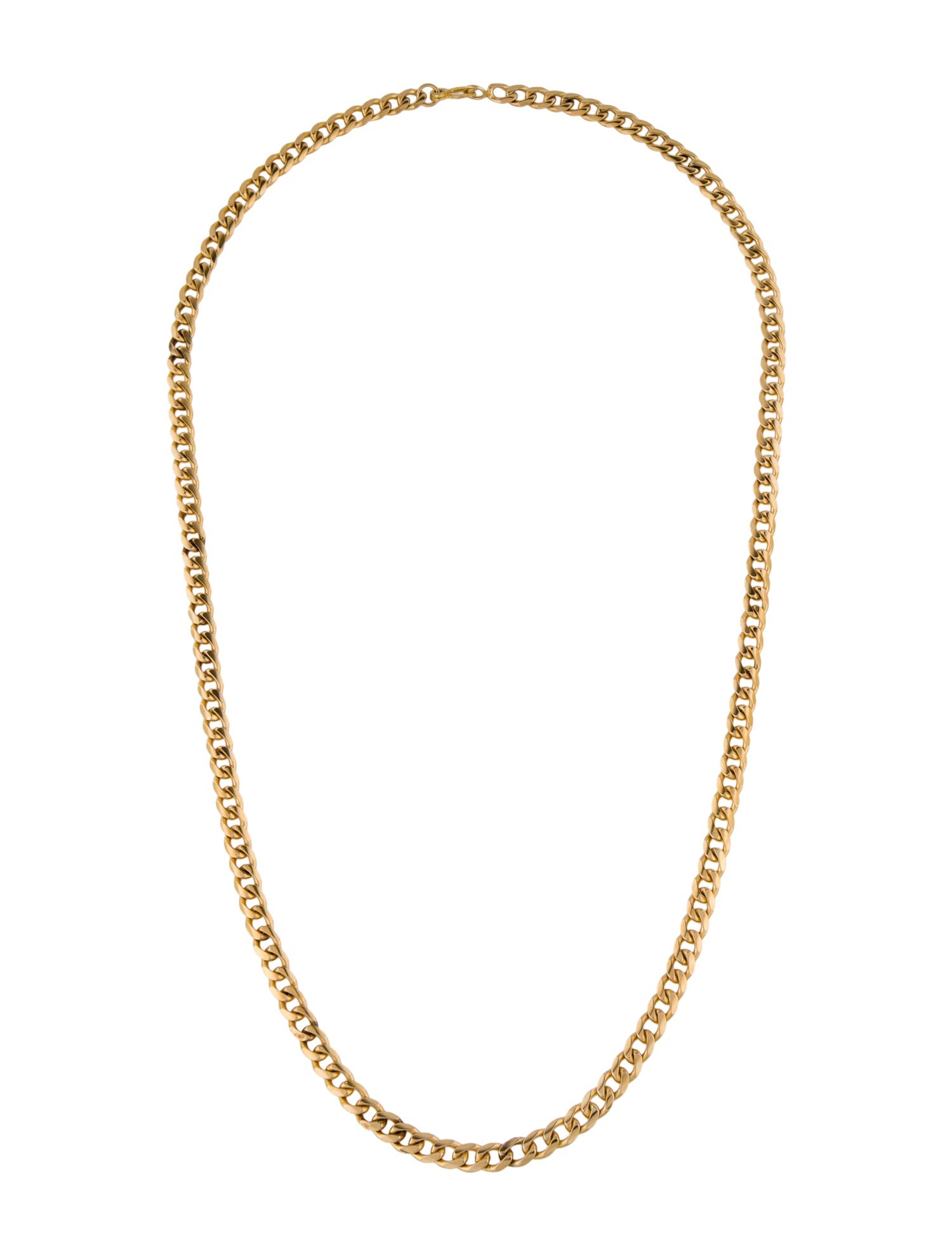 Necklace 18K Curb Chain