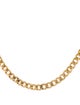 Necklace 18K Curb Chain Necklace