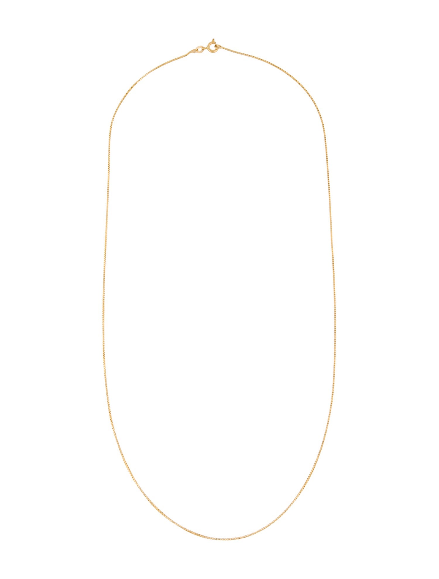 Necklace 18K Box Chain