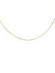 Necklace 18K Box Chain Necklace