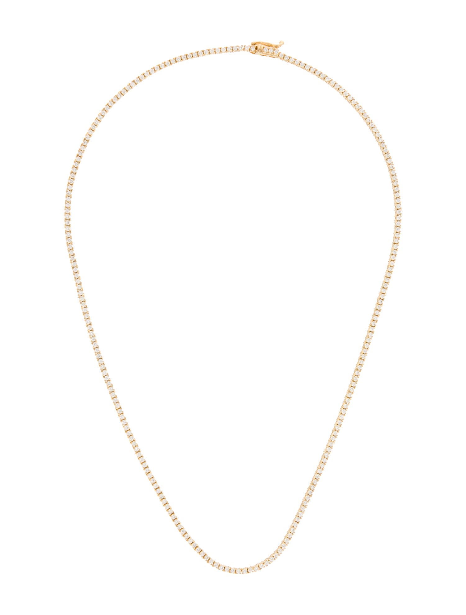 Necklace 14K 2.21ctw Lab-Grown Diamond Tennis