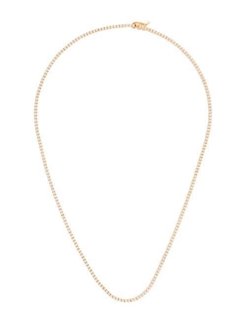 Necklace 14K 2.21ctw Lab-Grown Diamond Tennis Necklace