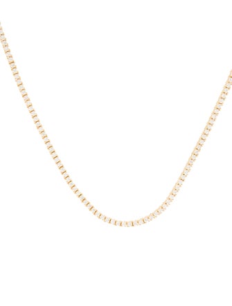 Necklace 14K 2.21ctw Lab-Grown Diamond Tennis Necklace