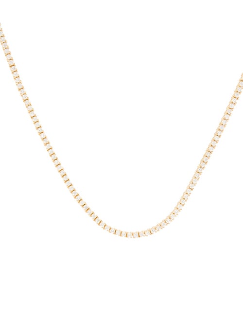 Necklace 14K 2.21ctw Lab-Grown Diamond Tennis Necklace