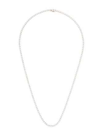 Necklace 14K 10.14ctw Lab-Grown Diamond Tennis Necklace
